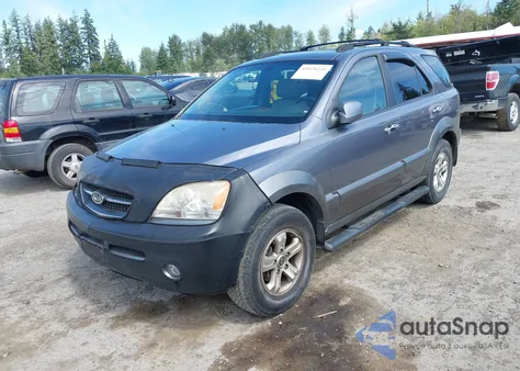 2005 Kia Sorento Ex/Lx из США, поврежденный, VIN KNDJD733X55342881